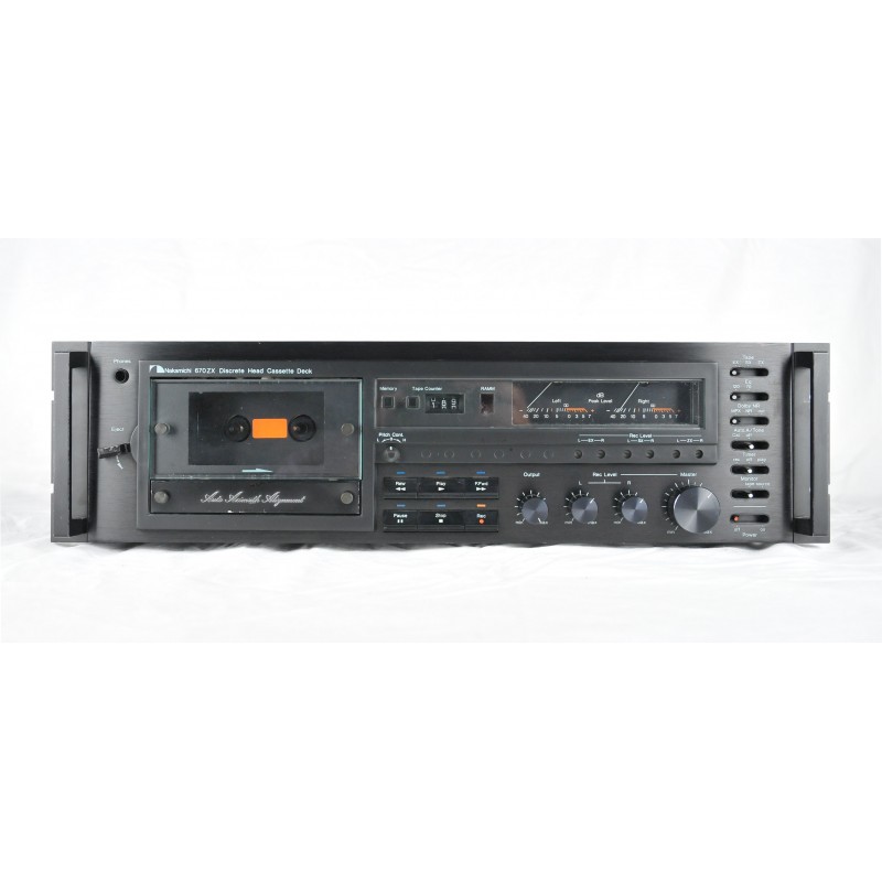 Nakamichi 670 ZX cassette deck - Vintage Hi-Fi Audio Systems